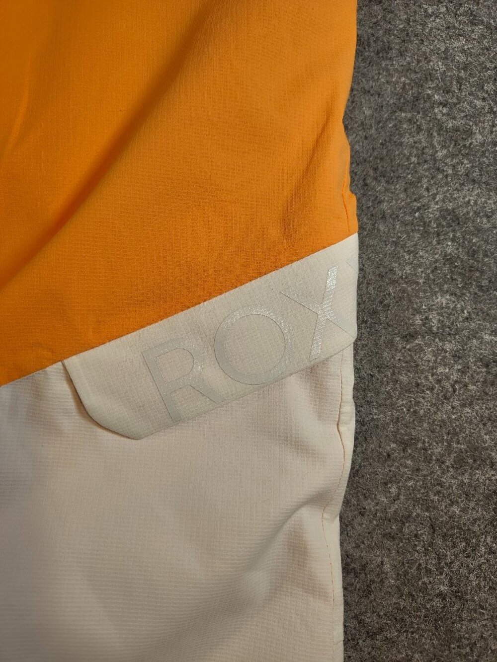 ROXY Chloe Kim DryFlight Snow Pants Women’s M Orange/White - Picture 4 of 8